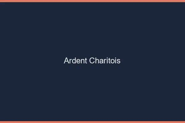 Ardent Charitois
