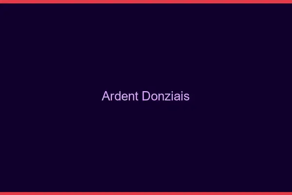 Ardent Donziais