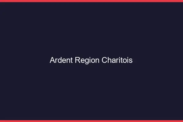 Ardent région Charitois