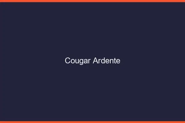 Cougar ardente