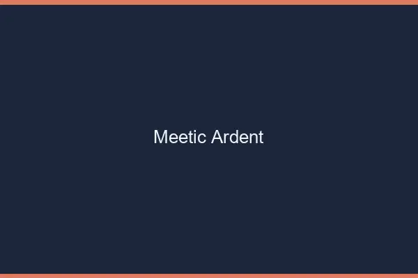 Meetic ardent