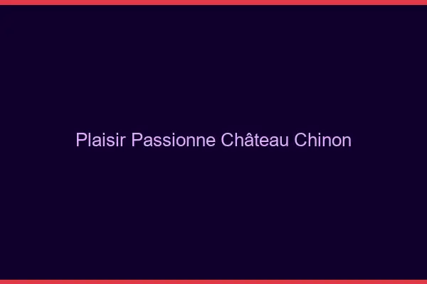 Plaisir Passionné Château-Chinon