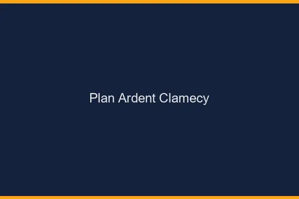 Plan Ardent Clamecy