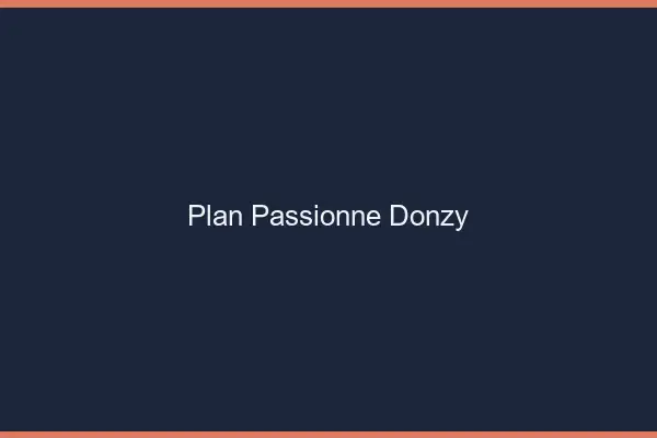 Plan Passionné Donzy
