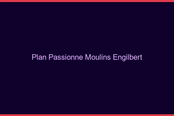 Plan Passionné Moulins-Engilbert