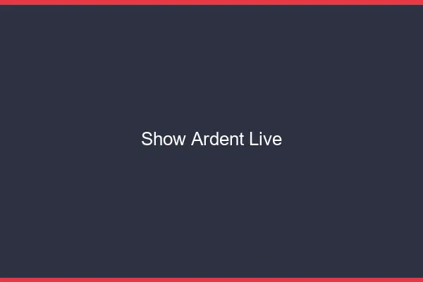 Show ardent live